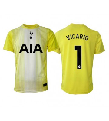 Tottenham Hotspur Guglielmo Vicario #1 Portiere Terza Maglia 2025-26 Manica Corta